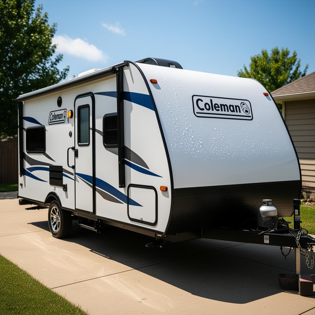 Coleman Dutchmen 17B · RV Wash